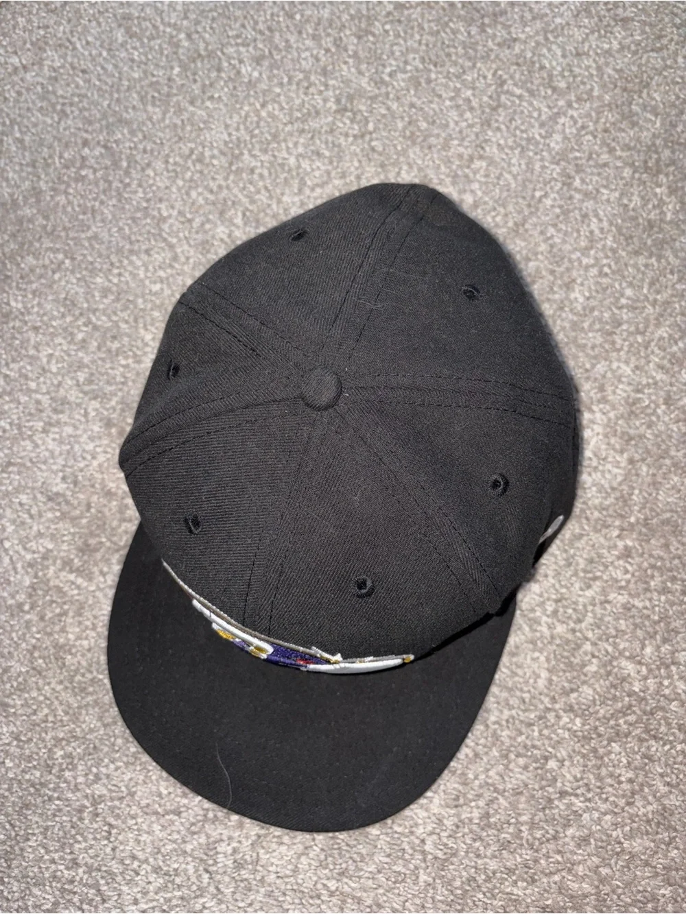 New Era Baltimore Ravens Super Bowl  Fitted 59FIFTY Cap Size 8